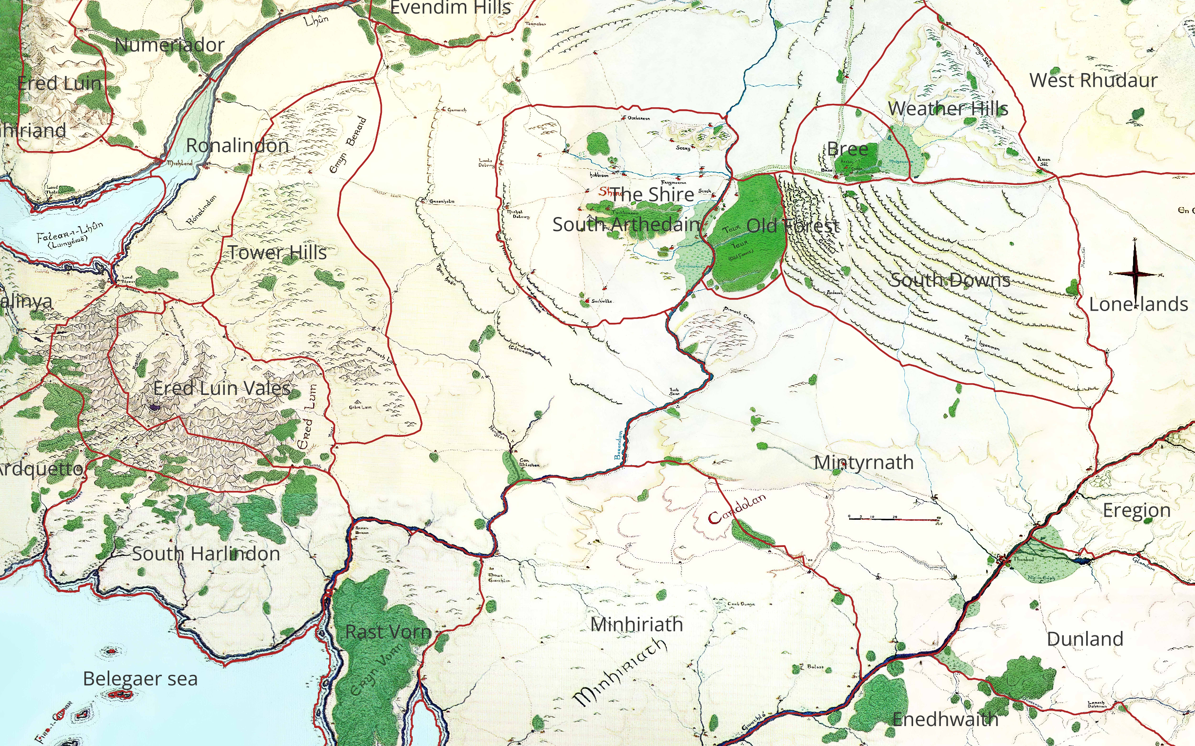 Political region polygons generated with polygonize in PostGIS